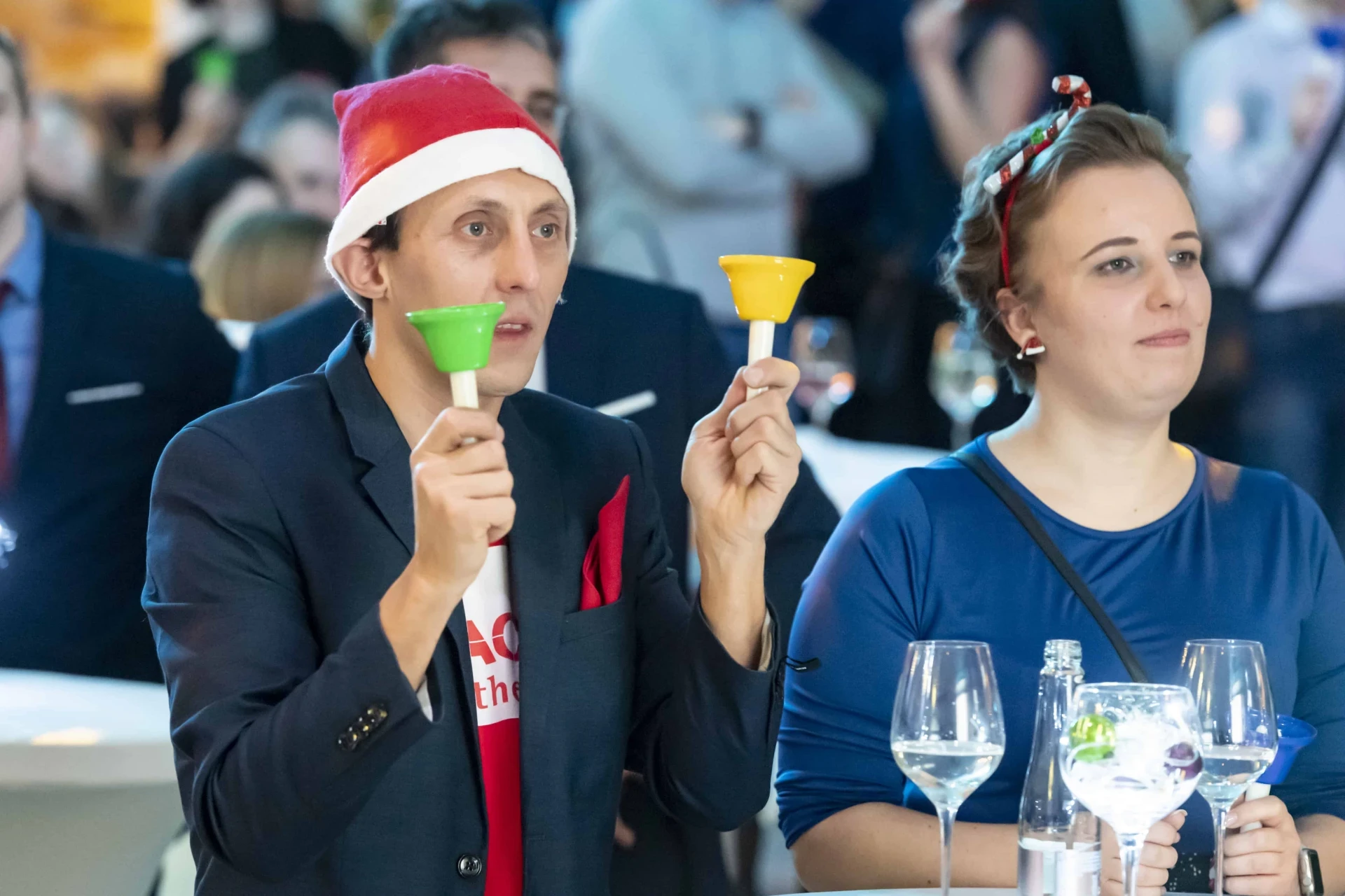 Csengőkoncert résztvevők játék közben